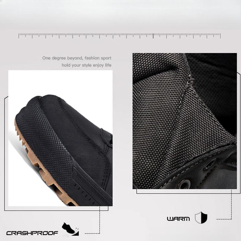 Men's Boots Outdoor Boots Lace-Up Motocross Boots Mountaineering Hiking Desert Waterproof Work Safety Shoes