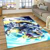Retro Digimon Adventure Monster Cartoon Carpet Rug for Bedroom Living Room Home Sofa Decoration,Child Game Large Decor Floor Mat