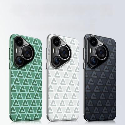 Luxury Electroplated Leather Phone Case for Huawei Pura 70 Pro Full Camera Lens Protection Shockproof Back Cover for Huawei Pura 70 Ultra 70 Pro Plus