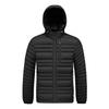 Mens Removable Hood Lightweight Warm Puffer Cotton Coat Casual Winter Outerwear