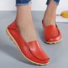 Mode Damen Flats Echtleder Freizeitschuhe Frau Mokassins Damen Slipper Krankenschuh Slip-On Schuhe Damen Übergröße Ballerinas