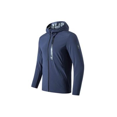 Training Sports Woven Hooded Jacket Men Jacket Blue 152137605-3