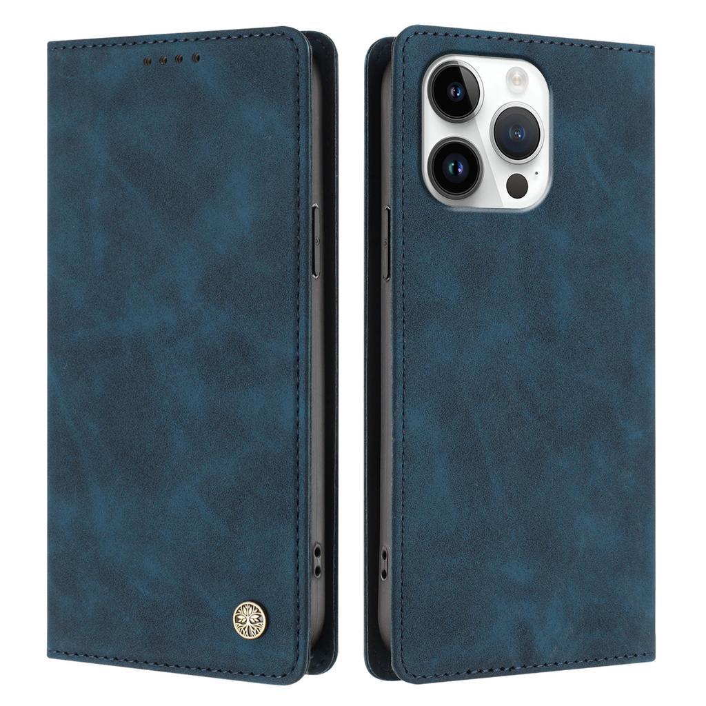For iPhone 16 Pro Max HX Case RFID Blocking Wallet Stand Leather Flip Phone Cover