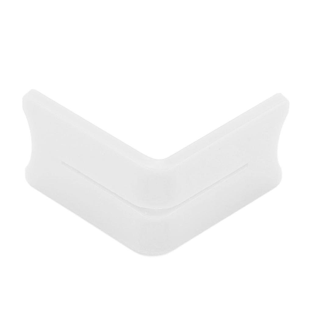 Photo Holder Acrylic V Shaped Desktop Picture Standing Holder for Fujifilm Photos White
