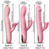 G-spot Vibrator Tongue Licking Telescopic Vaginal Massagers Licking Clitoris G-spot Stimulation Masturbate Dildo SexToy for Women