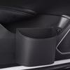 Waterproof Car Trash Can Leather Rubbish Bucket Multi-functional Car Backseat Storage Box  Sundries