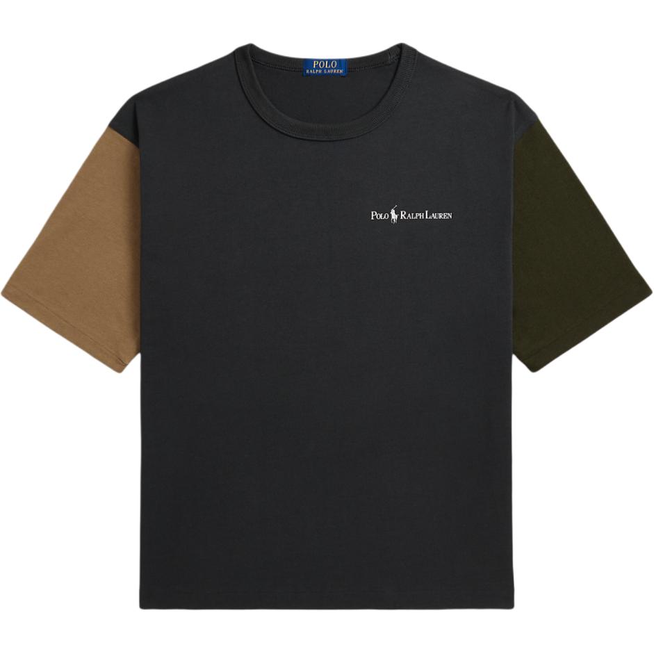 

Polo Ralph Lauren SS24 Футболка с вышивкой логотипа, повседневная, свободного кроя, с круглым вырезом, с коротким рукавом, мужская, топы, многоцветная MNPOTSH1N822279-001 L