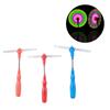 3pcs Interesting Electric Funny Colorful Shining Music Toy Rotary Toy Plaything for Girl