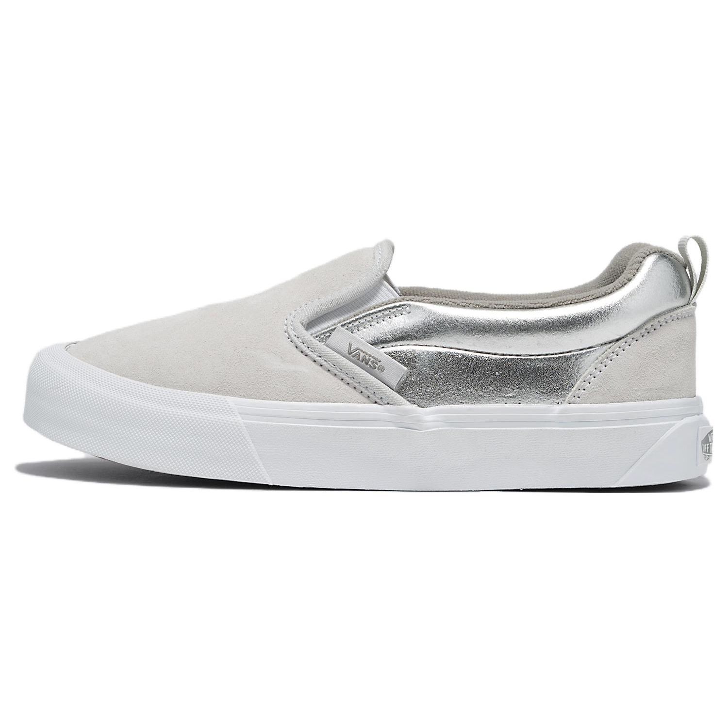 

Кроссовки Vans Knu Slip-On Metallic Silver Kids True-White VN0009QDX1K 40