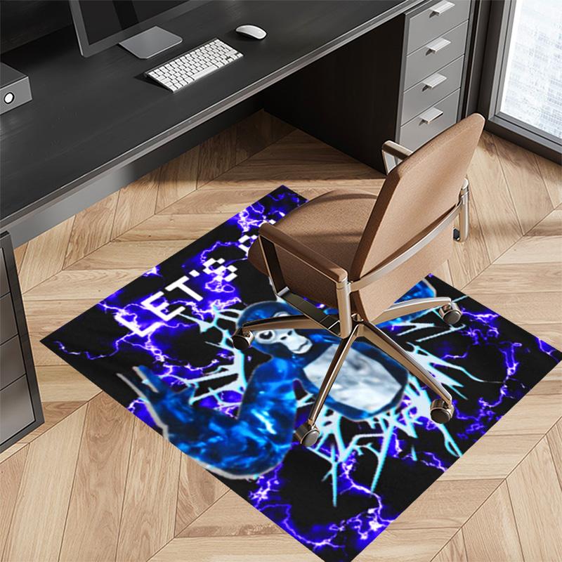 Gorilla Tag Printed Absorbent Washable Carpet, Non-Slip Bathroom Mats, Kitchen Rugs, Yoga Mat,Living Room Entrance, Camping Picnic Rugs