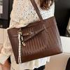 High-end Casual Women's Bag, Fashionable Tote Bag, Simple Large-capacity Commuter Shoulder Bag