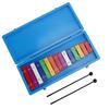 15 Töne Xylophon Glockenspiel Aluminiumplatte Buntes Kinder-Xylophon Spielzeug für Alter über 3