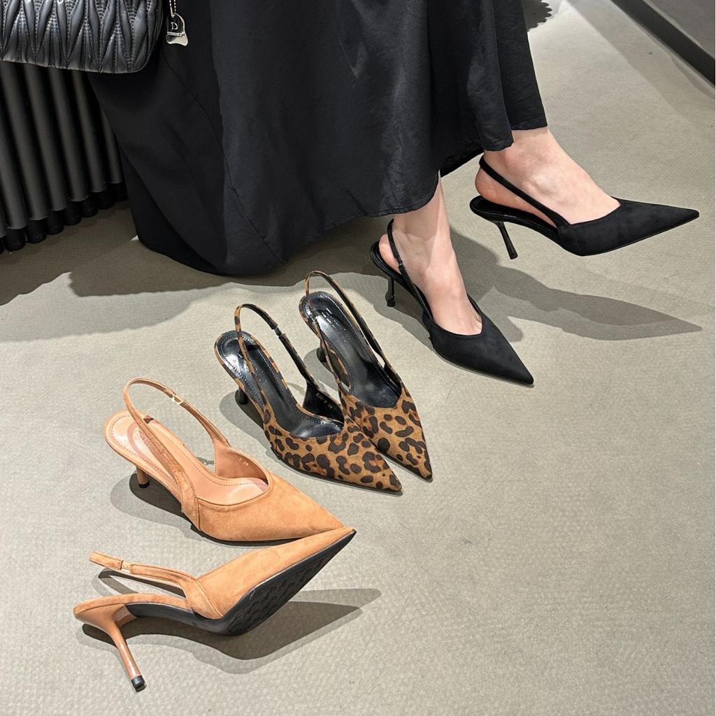 Fashion Sharp Pointed High-heeled Shoes for Women In Spring 2025 Paired with Skirts and Slim Heeled Sandals for a Stylish Look