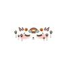 Halloween Colorful Makeup Face Stickers Halloween Holiday Party Show Temporary Face Stickers