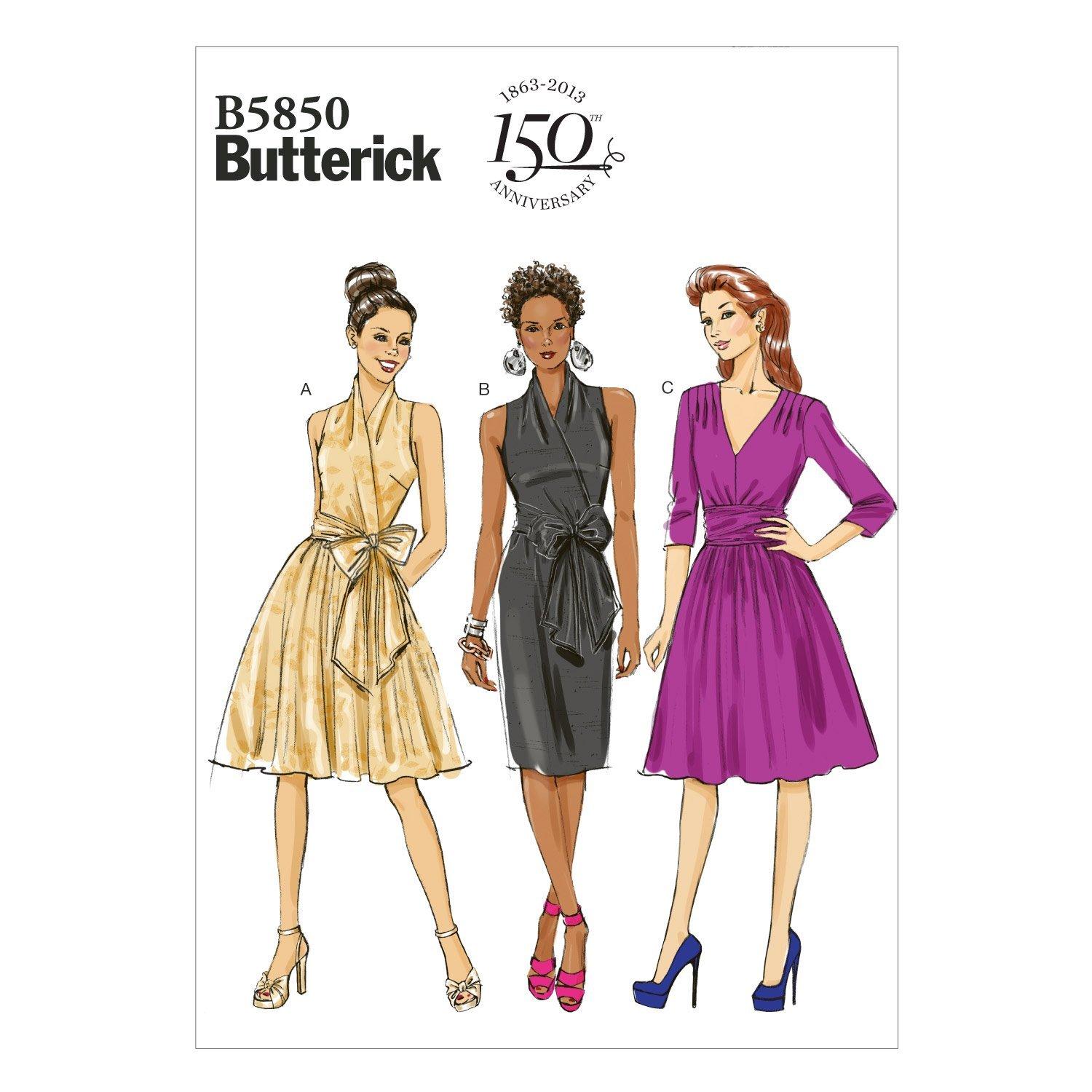 

Выкройка платья [Butterick] Размеры US8-10-12-14-16