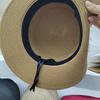 Summer Elegant Top Hat Grass Hat Versatile Pearl New Fashion Sunscreen and Sunshade Hat Flower Hat Beach