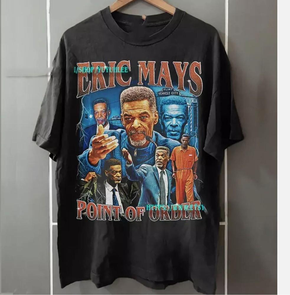Eric Mays 90s Bootleg T-Shirt, Eric Mays point of order Graphic Tee Unisex T-Shirt XXXL