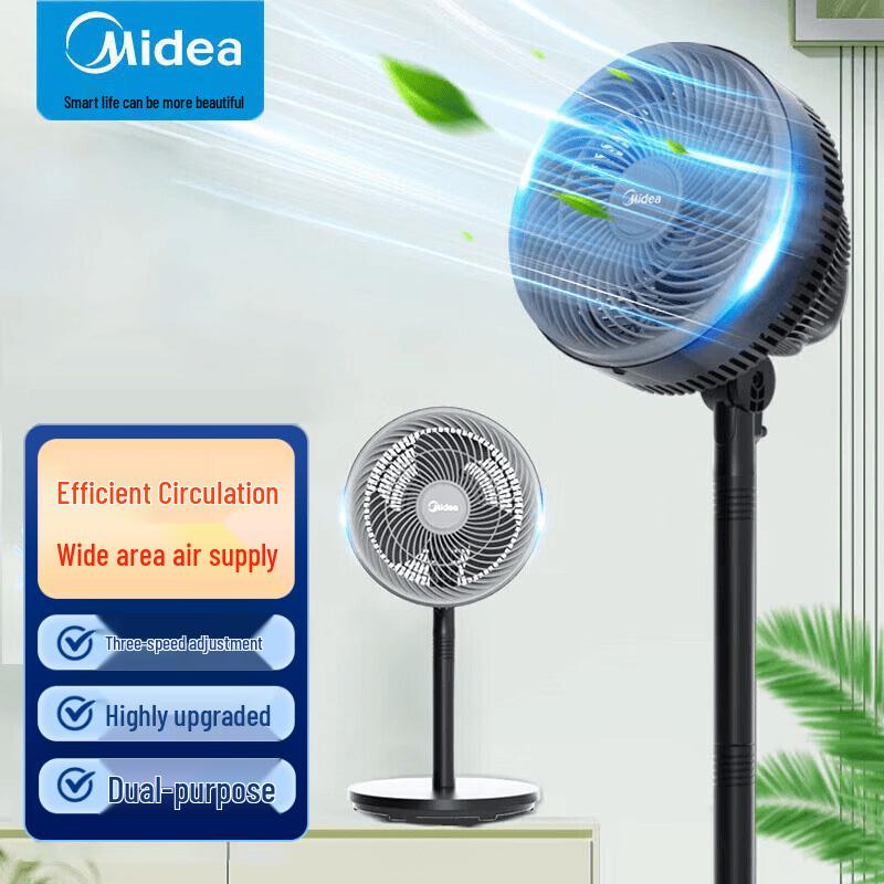 Midea FGA24UM Air Circulation Fan CN plug (adapter included)