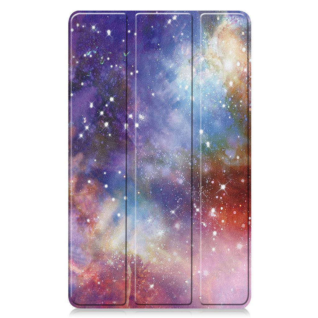Tri-Fold Painted Case for Samsung Galaxy Tab A9 8.7" Plus 11" SM-X110 X115 X117 X210 X216 X218 Smart Stand Cover with Atuo Sleep