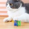 YFFSFDC Cat Toys, Springs, 20 Pieces, 4 Colors, Cat Toys, Spring Toys, Exercise Relief, Stress Relief, Pet Supplies