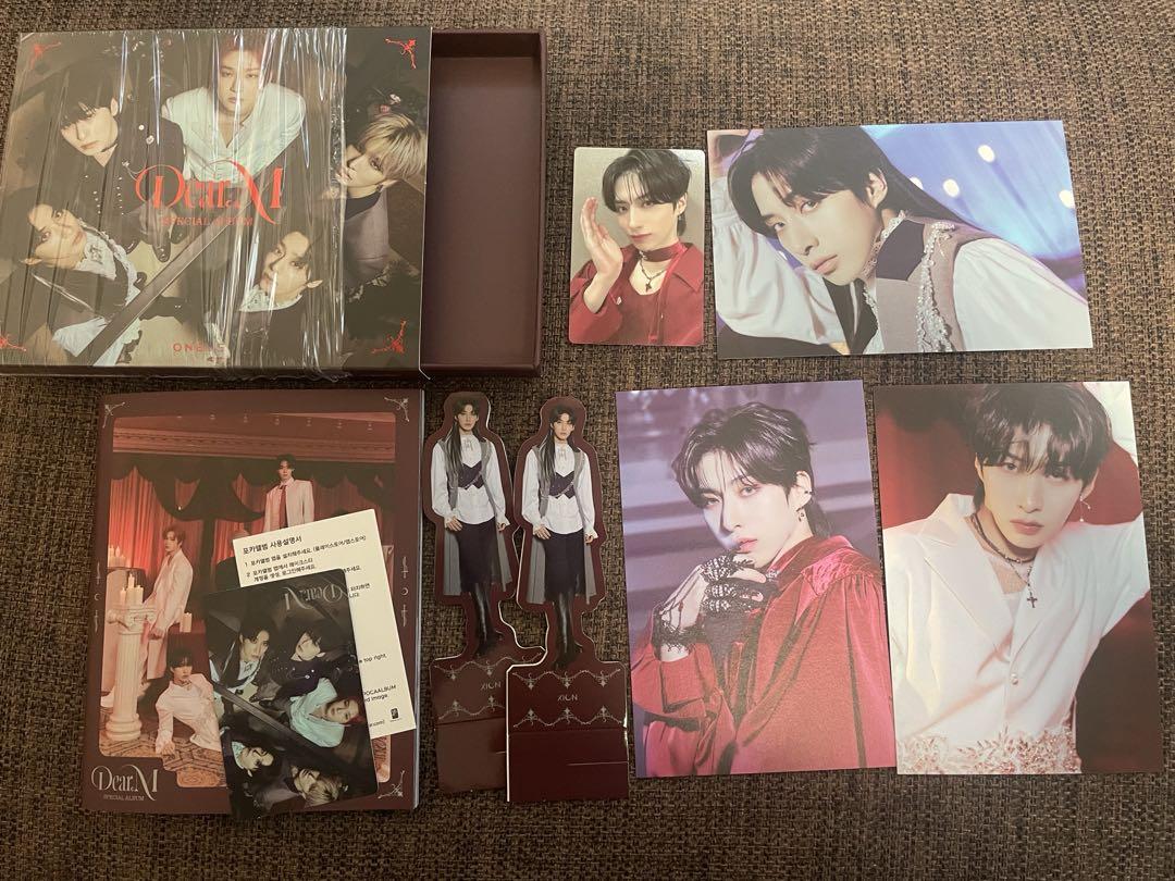 

[USED] ONEUS Dear M Album Trading Card Posca Enclosed Shion