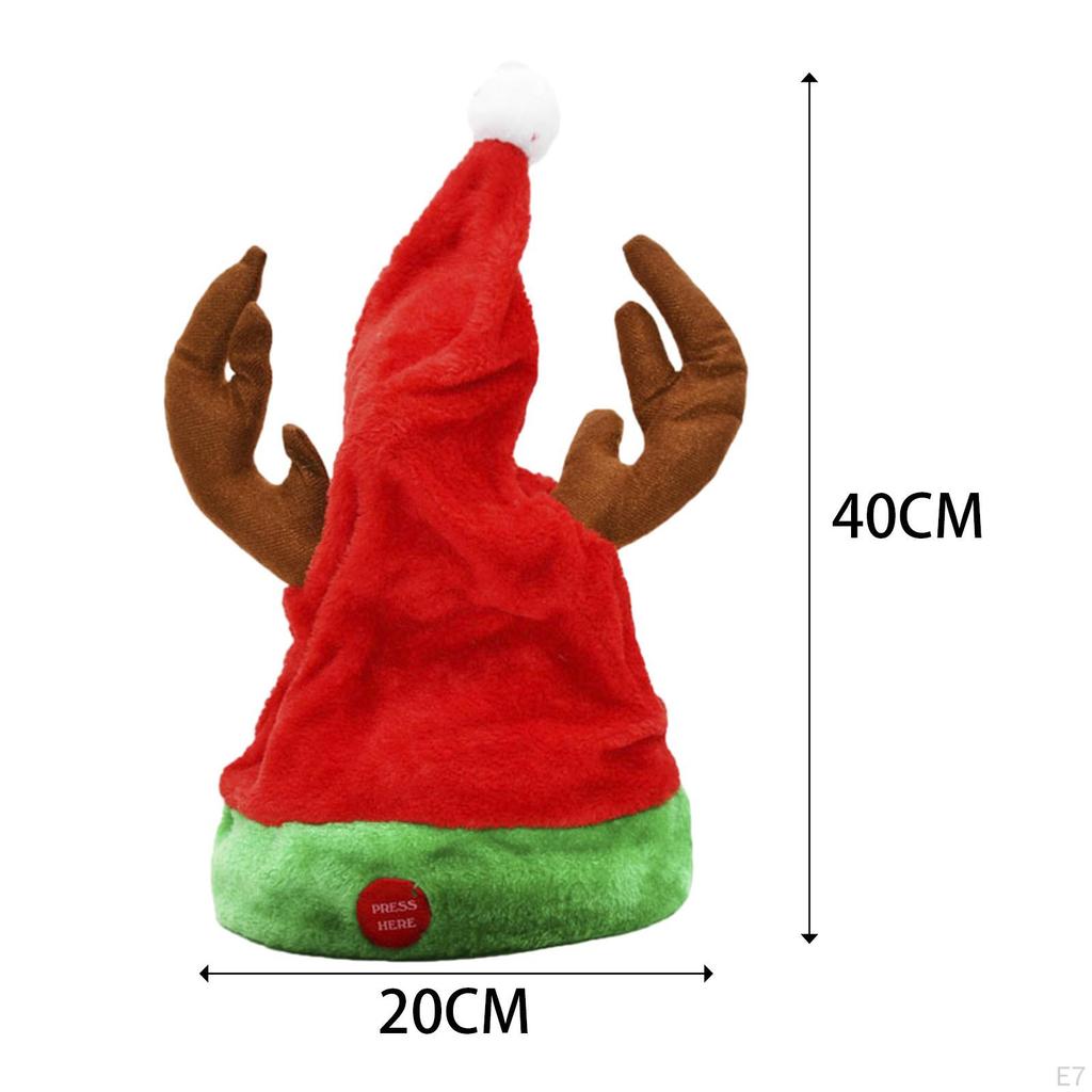Christmas Moving Santa Hat Electric Xmas
