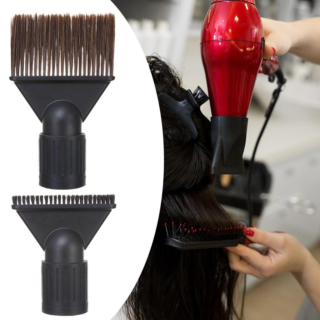Hair Dryer Nozzle Attachment Lightweight Professional Styling Tool Soft Replacement Blow Dryer Brush for Salon Barber Home