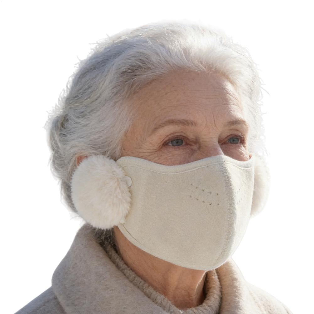 

Face Covering For Dust Windproof Warm Shield With Ear Flap Face Cover For Sports Hiking Commuting Cycling Women Winter Outdoor