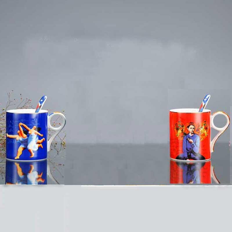 Picasso Art Couple Mug Set