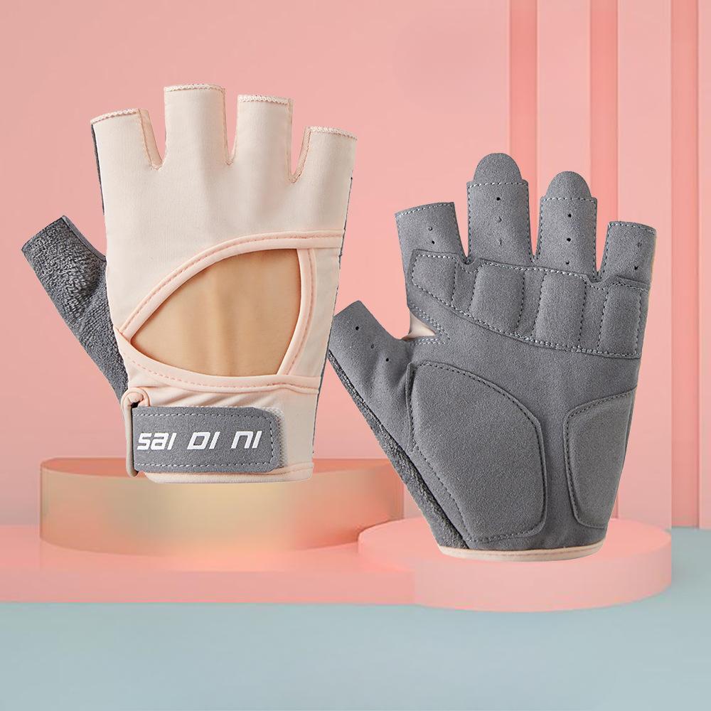 Fitness Cycling Gloves for Men and Women Non Slip Half Finger Weightlifting Equipment Training Yoga Summer Outdoor Sports Gloves