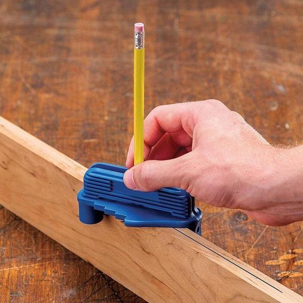 Portable Center Scriber Woodworking Scribe Finding Center Tool Suitable For Standard Woodcut Pencil Scriber