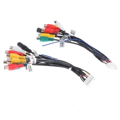 Accesorii pentru mașină radio Android Cablu de ieșire Rca Adaptor pentru microfon Aux-In