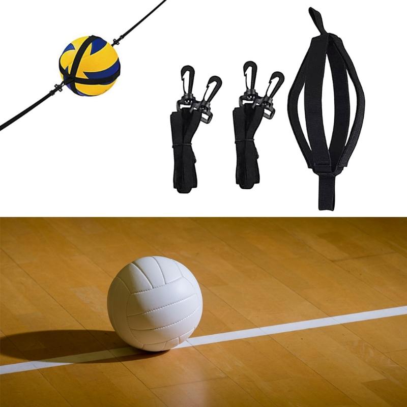 Volleyball Training Equipment Aids Adjustable Elastic Cord Volleyball Spikes Trainer for Solos Practice Volleyball