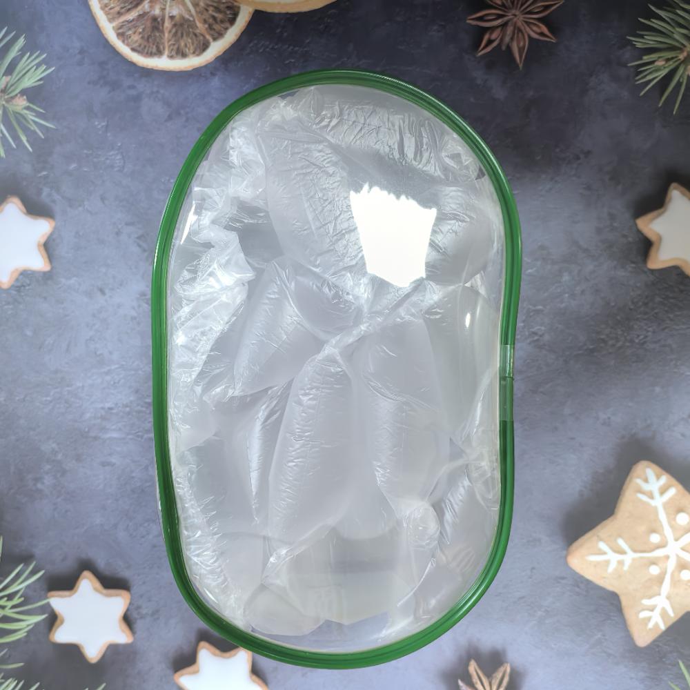 Průhledný 20cm bavlněný stojan na panenky PVC Multifunkční 20cm taška na panenky s sebou Zesílený stojan na panenky
