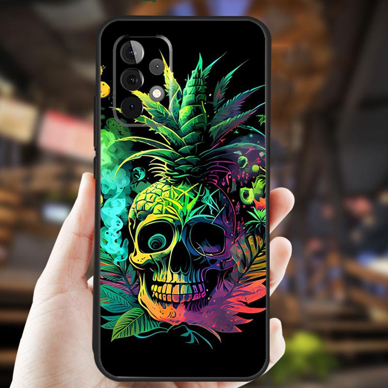 Tropical Pineapple Case For Samsung Galaxy A34 A06 A05 A32 A16 A55 A36 A26 A54 A14 A22 A52 A35 A15 A53 A13 A56