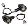 2/4Pcs Motorcycle LED Turn Signal Indicators Stop Light Mini Bullet Warning Lamp Blinker Light 12V For Honda Suzuki Kawasaki BF