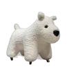 Teddy Dog Shoe Changing Stool Luxury Decorative Removable Stools Small Children Stool Modern Multifunctional Stools with Wheels