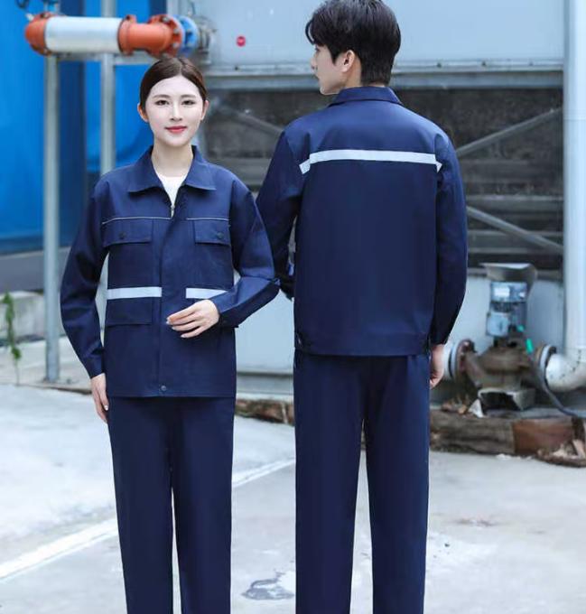 Customized Safety Breathable Long Sleeve FR Cotton Flame Retardant Unisex Welding Work Uniforms for Construction