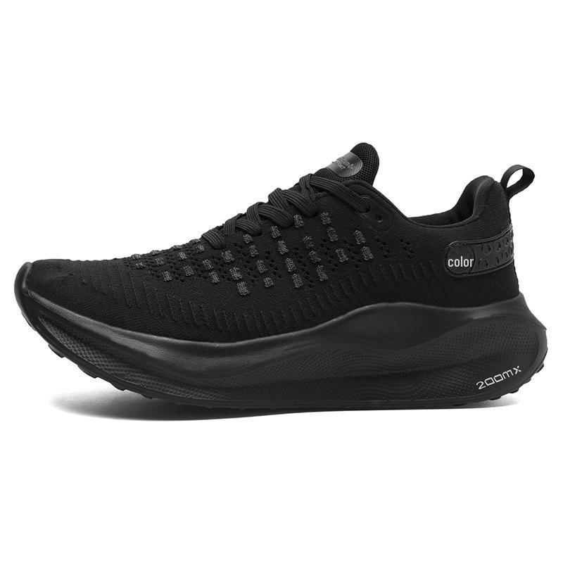 2024 Spring/Summer Men's Thick-Soled Breathable Running Shoes