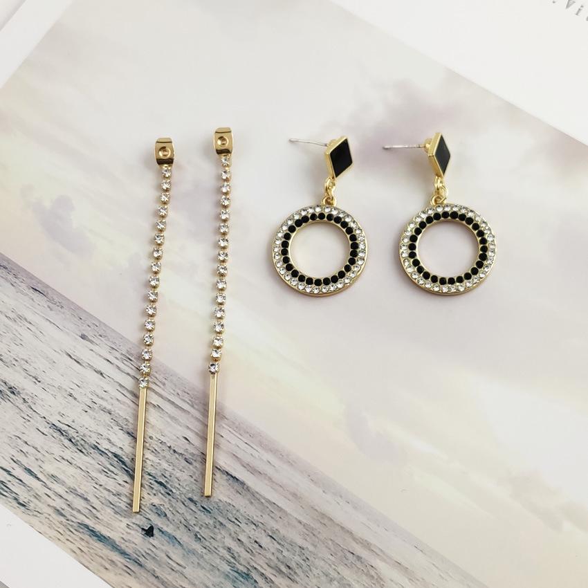 Women's Trendy Statement Geometric Dangle Earrings