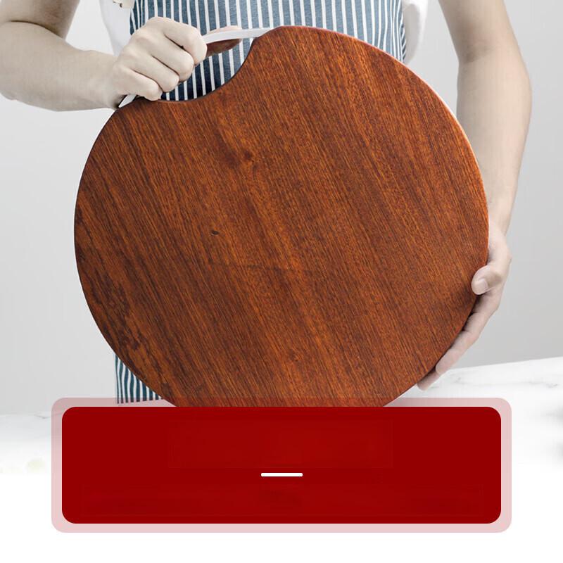 African Blackwood Round Chopping Board