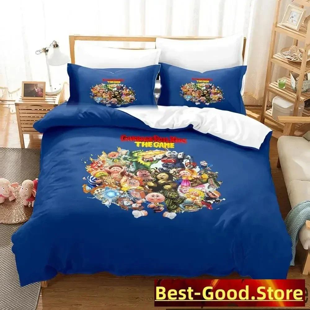 3D Garbage Pail Kids Bedding Set Printed Bed Set With Pillowcase Bed Duvet Cover Single Double Queen Super King Size Boys Adult
