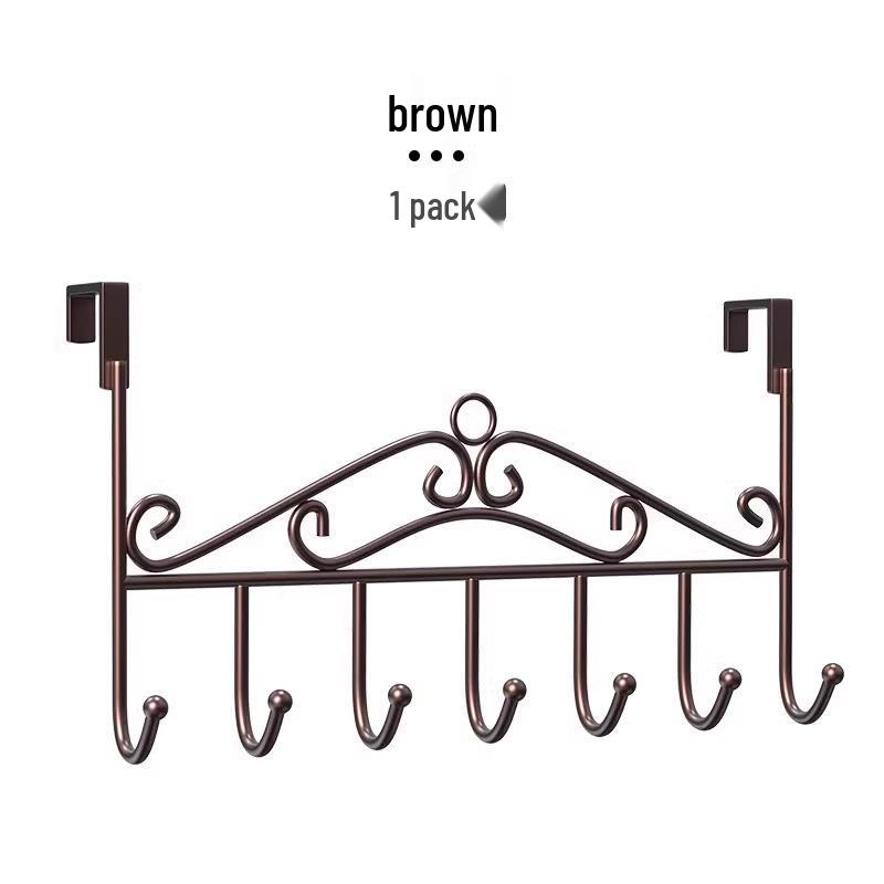 

Наддверна вішалка для одягу без свердління з гачками для пальта та капелюха - Пропозиція доставки 0,01