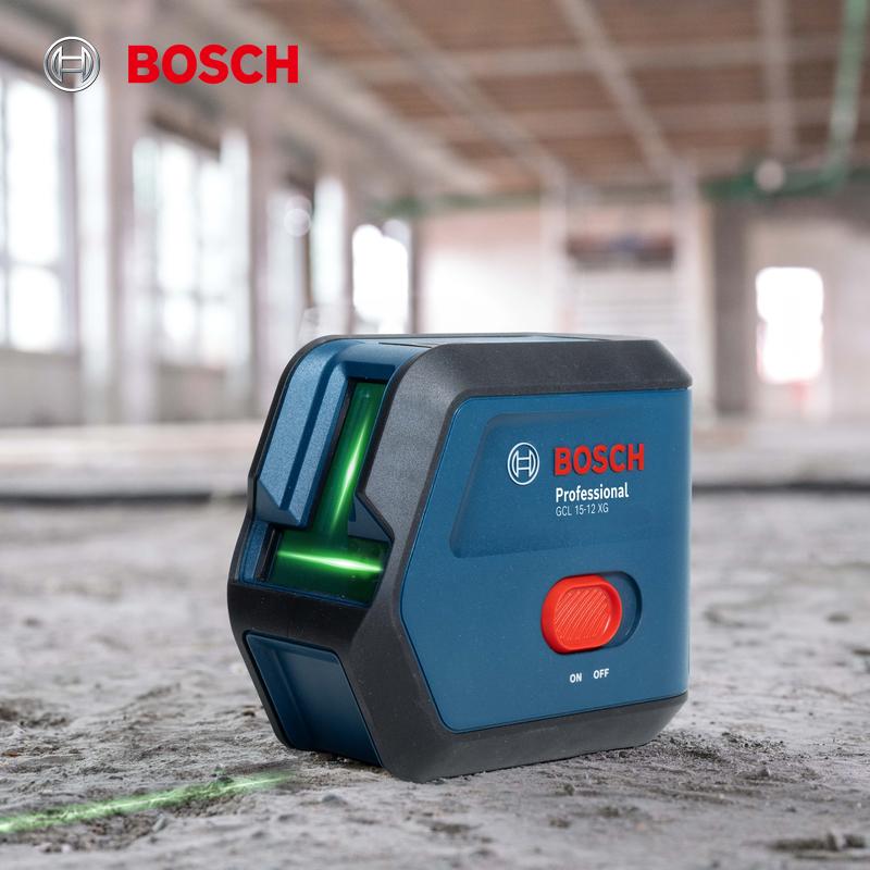 Bosch Laser Level GCL 15-12 XG Combination Dot and Line Green Beam Laser Level