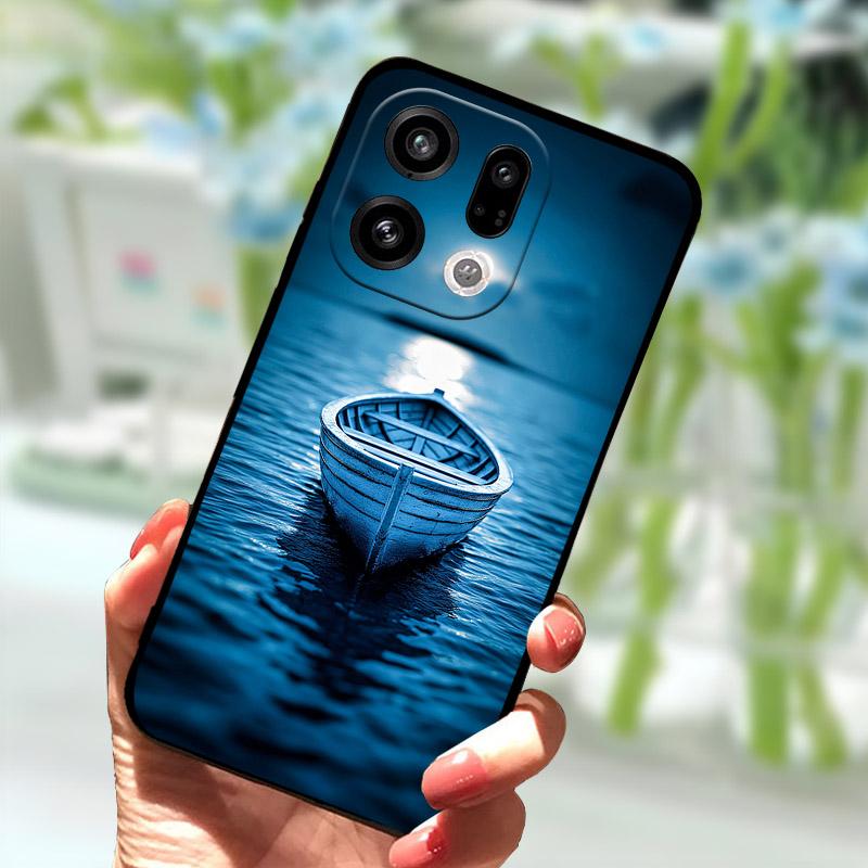For OPPO Find X9 Pro Case FindX9 2025 New Fashion Soft TPU Silicon Protect Phone Cover For OPPO Find X 9 X9Pro Shockproof Bumper