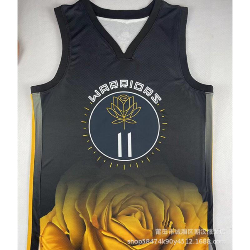 Herren Baumwoll-Basketballtrikot NBA Team City Edition Hitzepressung Benutzerdefinierter Name Nummer