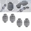 10pcs Nylon Electrical Conduit Fitting Non‑Metallic Conduit Connector  Home Electrical Project