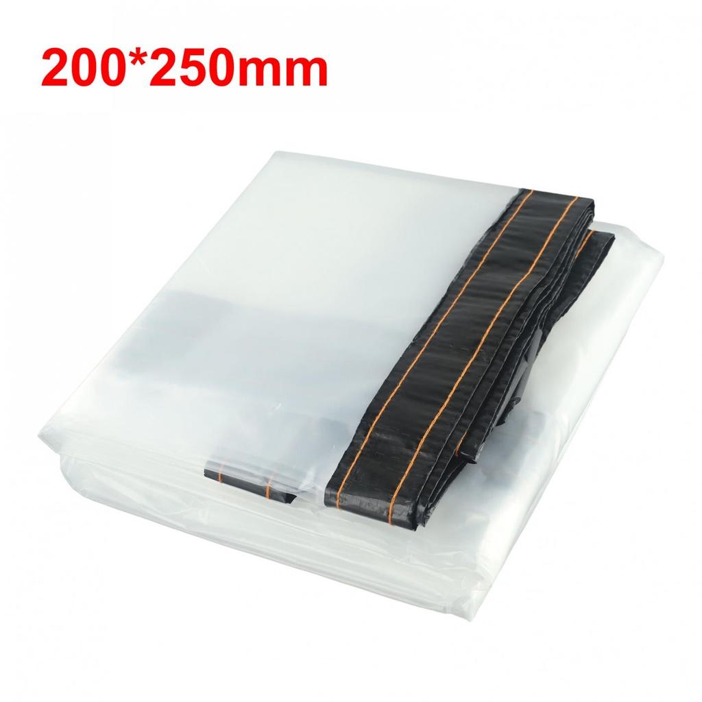 Heavy Duty Transparent Tent Rainproof Transparent Tarpaulin With Grommets