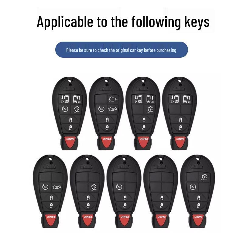 Pokrowiec na kluczyk do Jeep Grand Cherokee 2009-2012, Chrysler 300, Dodge Journey