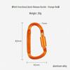 Jiemengzhe Aluminum Alloy Locking Carabiner 12-Pack
